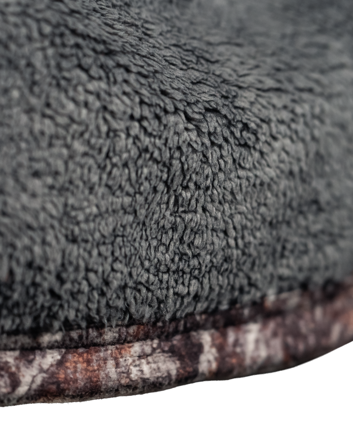 Close-up of the soft sherpa fleece interior lining of the Midweight Core Warmth Vest