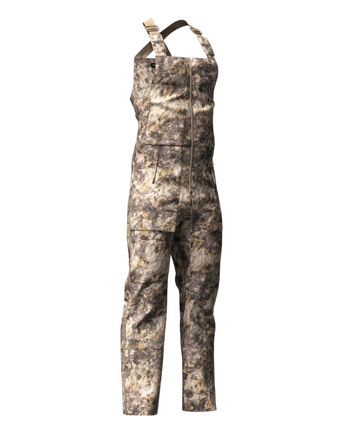 ASIO Gear Midweight Sherpa Bib in RAPX Camo - Ideal for mid season, rut Hunting Applications