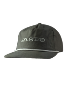 ASIO Gear Rope Hat featuring embroidered ASIO logo, flat bill, and classic rope detail