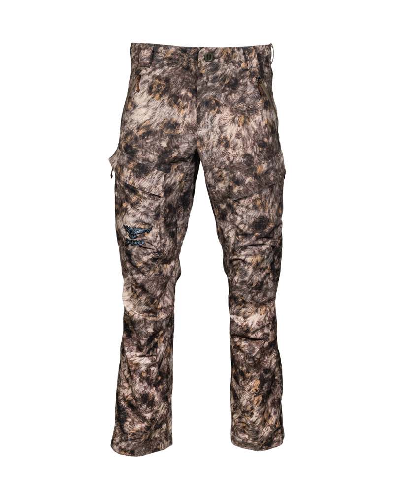 ASIO Gear lightweight early season breathable hunting pant in RAPX camo for treestand and bowhunting concealment