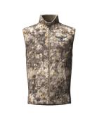 ASIO Gear midweight sherpa vest in RAPX camo engineered for ground-level concealment and treestand effectiveness, built for quiet warmth in mid-season bowhunting.