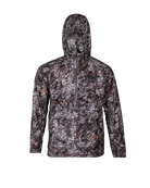 Front view of the ASIO Midweight Hoodie in Raptor Camo