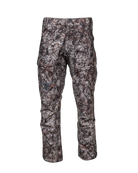 Front view of the ASIO Midweight Sherpa Pant in Raptor Camo